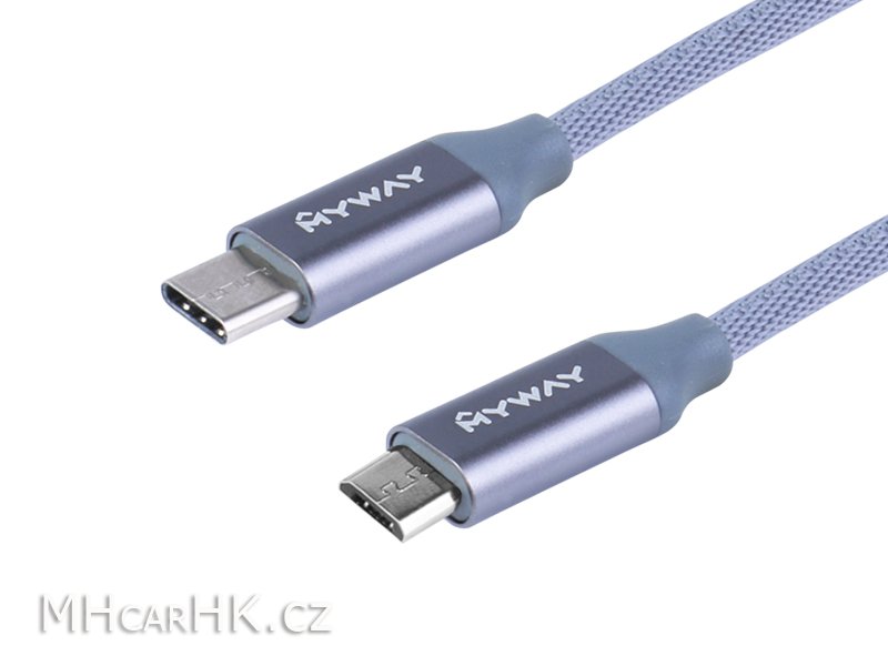 Datový kabel USB-C > Micro USB