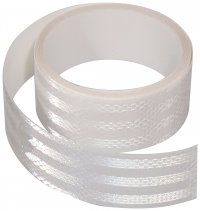 Reflexní lepící páska - bílá, 5m