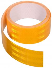 Reflexní lepící páska - oranžová, 5M