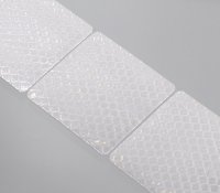 Reflexní lepící páska - bílá, 1m - 024630