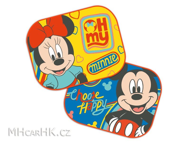Boční clona 44x35 cm - Mickey & Minnie Mouse