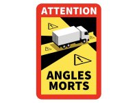 Samolepa "Angles Morts" - nákladní automobil